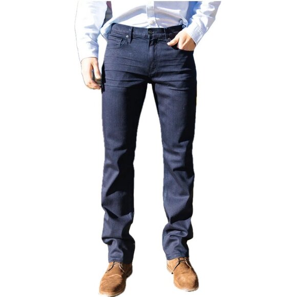 Paige Transcend Normandie Straight Jeans Men’s In Blue Fox 34x31 - Picture 1 of 11